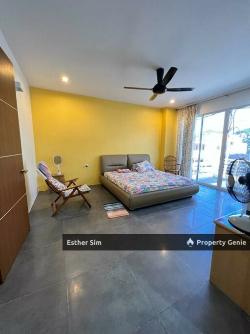Renovated 3 Storey Corner House with Gated/Guarded Community Located in Raja Uda. Walking Distance to Markets, Banks and School.