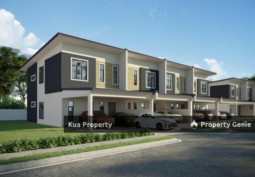 For Sale! Brand New Double-Storey Terrace Houses @ Taman Mei Hua, 10th Mile, Kuching