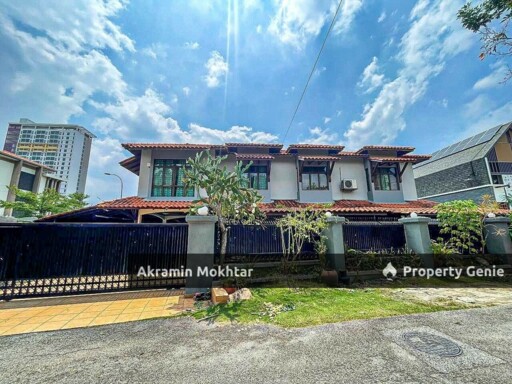 Freehold, CornerLot, Renovated & Partially Furnished | 2-Storey Bungalow Kampung Datuk Keramat KL.