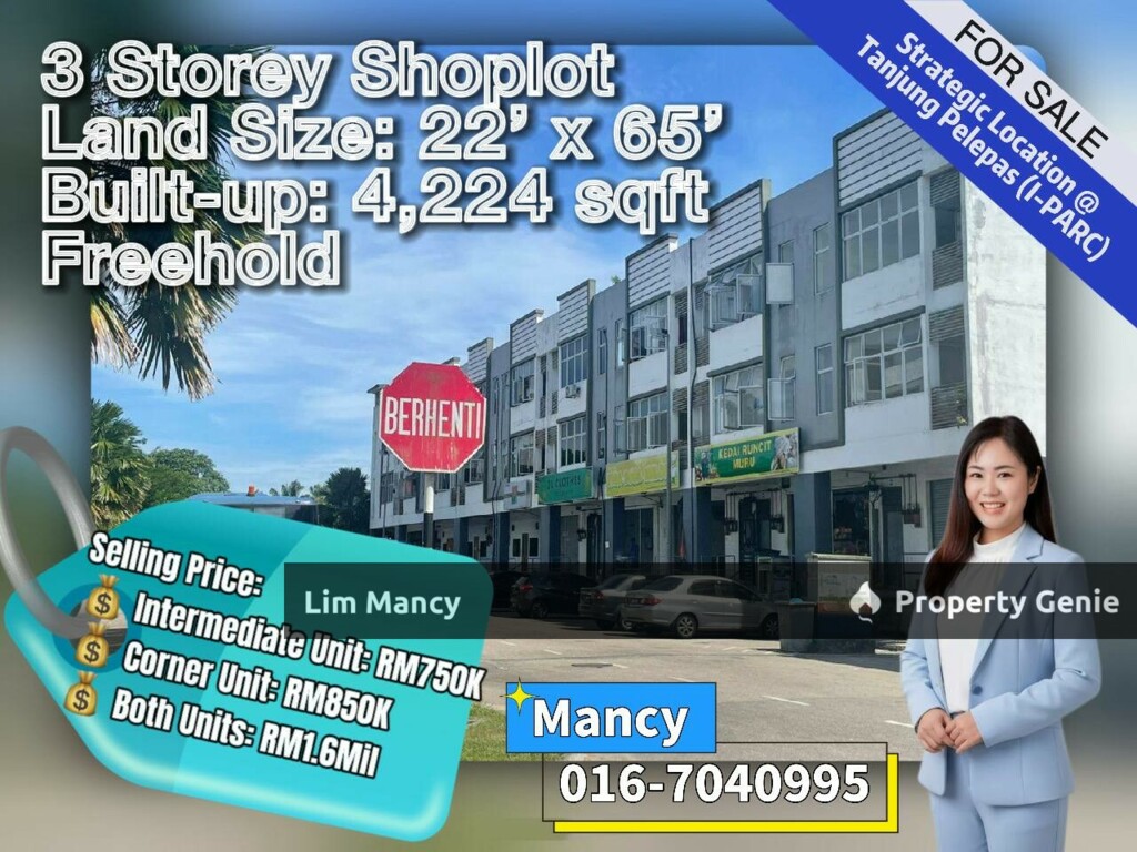 SILC Gelang Patah Three Storey Shoplot