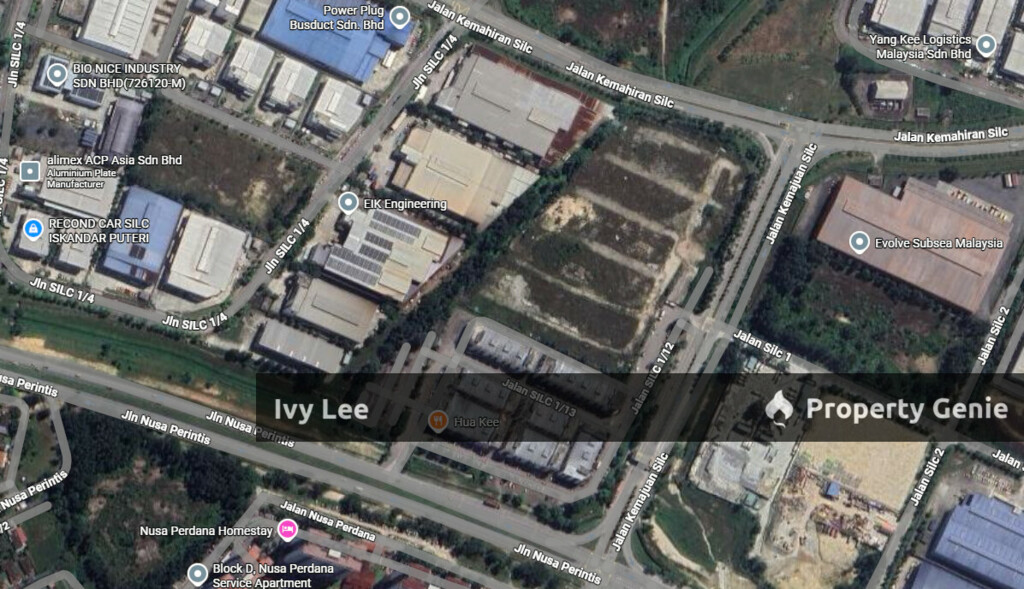 Kawasan Perindustrian SILC Nusajaya Iskandar Puteri Johor Industrial Land For Sale