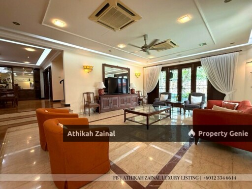 Tasik Titiwangsa | 2 Storey Corner Bungalow For Sale With Huge Land Area.