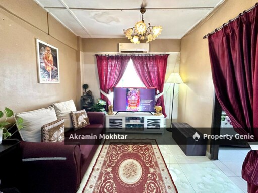 Renovated | Apartment Taman Tun Teja, Blok Cempaka Rawang, Selangor