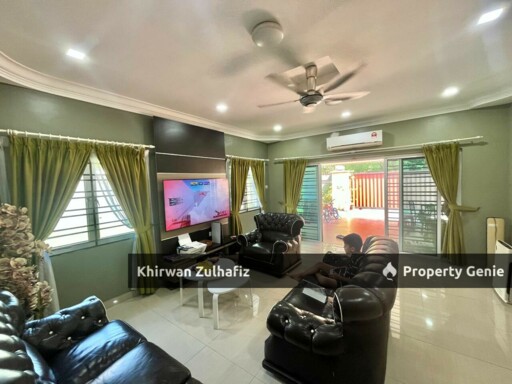Taman Indah Gemilang Pinggiran batu Caves Gombak 2-Storey Semi D Facing Open For Sales
