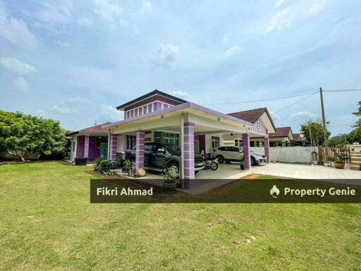 FOR SALE: (Corner lot + Extra Land) Banglo Setingkat Taman Krubong Perdana Krubong