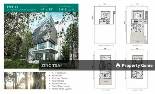 3.5 Storey Detached House @ Laman Granview {Save RM 950,000}