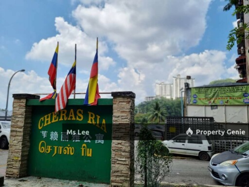 Cheras Ria Apartment @ Taman Cheras Utama-Blok C Level 8-Ready Now