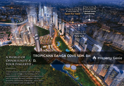 Oasis 3, Tropicana Danga Cove
