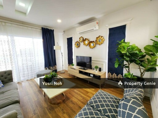 RENOVATED ENDLOT Double Storey The Clover Homes Taman Semanggi Semenyih