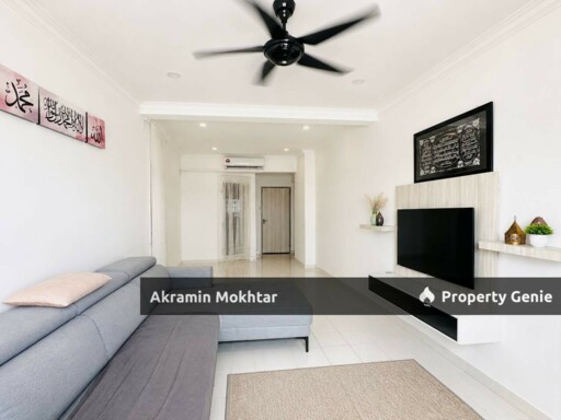 Renovated & Partially Furnished | Serdang Skyvilla Apartment , Taman Serdang Perdana, Seri Kembangan, Selangor