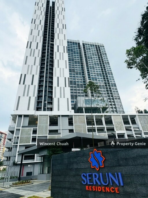 Seruni Residence Setapak For Rent | 924 sqft 3R2B ID Partly Furnished