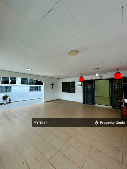 Ujong Pasir Singer Storey Terrace with Attic Floor