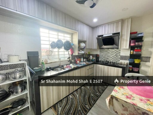 Double Storey Semi-D Anjung Suasana Bandar Seri Putra Bangi.