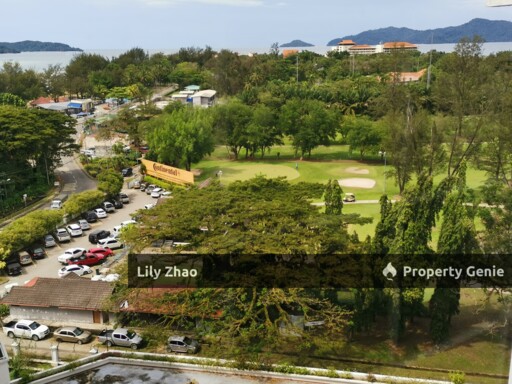 Fully Furnished Waikiki Condo with Sea View & Golf View for Sale @ Tg.Aru, KK City