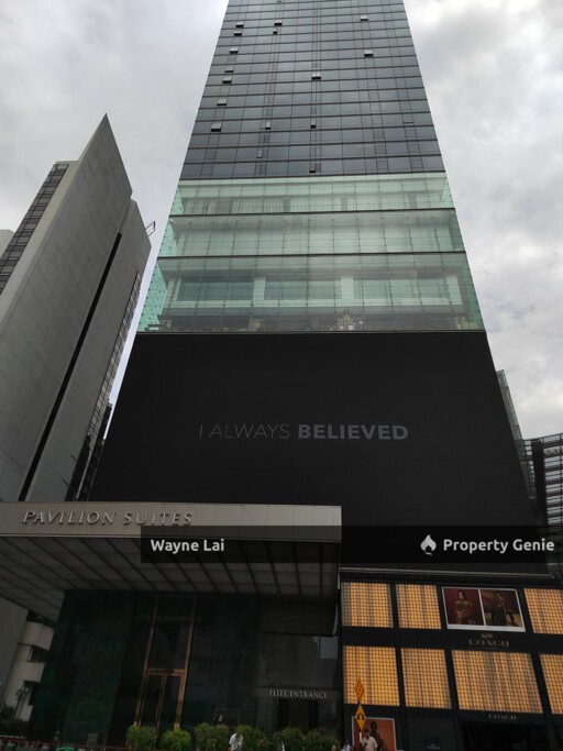 Pavilion Suites Bukit Bintang next to Pavilion Mall