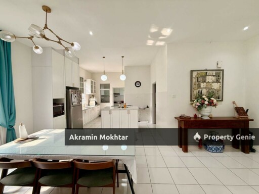 Freehold, Facing Open, Fully Furnished & Renovated | Corner Lot Double Storey Superlink, Enstek Timur, Jalan Timur Bandar Baru