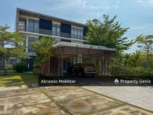 Corner Lot, Modern Design & Fully Furnished |  3 Storey Bungalow at Perdana Heights U10, Shah Alam