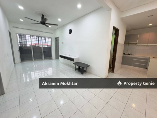 LOW LEVEL, NEAR MRT & 1 PARKING | PANGSAPURI PUTRA INDAH TAMAN PINGGIRAN PUTRA, SERI KEMBANGAN