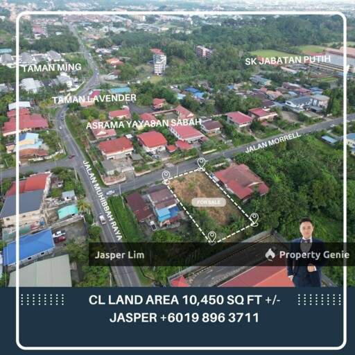 CL 10,450 SQ FT Empty Land (Jalan Morrel)