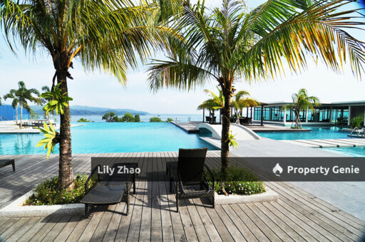 Sea View The Peak Vista B Condo for Rent, 9th Floor, 1,678 sq ft📍Kota Kinabalu City Center