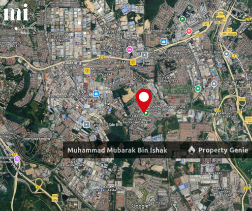RUMAH KOS RENDAH ::::  Apartment Kenari-F, Taman Impian Ehsan, Seri Kembangan |