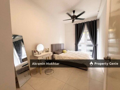 Freehold, Partially Furnished & 1 Covered Parking | Residensi Rimbun Canopy Hills Jalan Zamrud Kajang