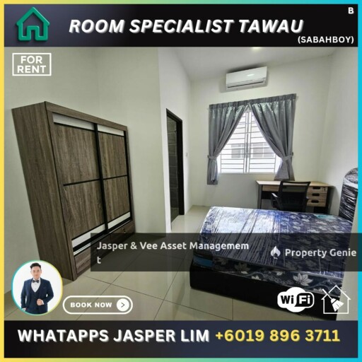 Taman Kuhara Jaya Bungalow (Room Specialist)