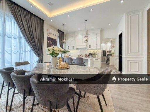 Freehold, Fully Furnished & Fully Renovated | 2 Storey Semi D Cluster Stoneridge Eco Majestic Semenyih