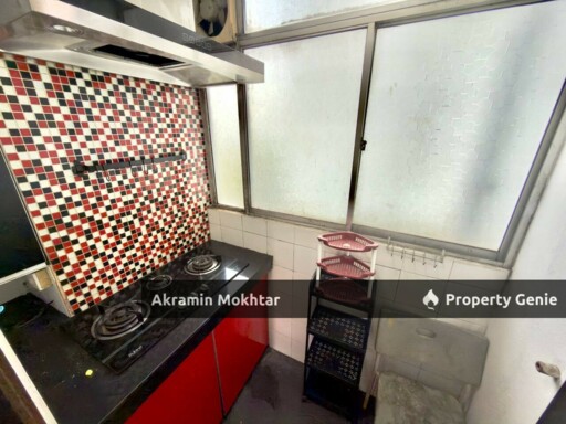 Freehold, Corner Unit, Renovated & Partially Furnished | Indahria Apartment Seksyen 22, Shah Alam Selangor