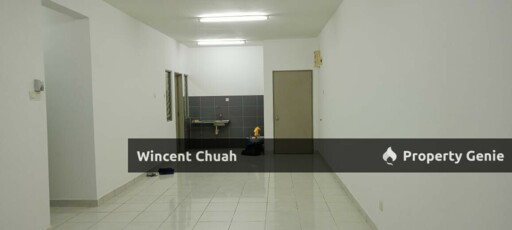 Symphony Heights Condo (Simfoni Heights) basic furnish with water heater