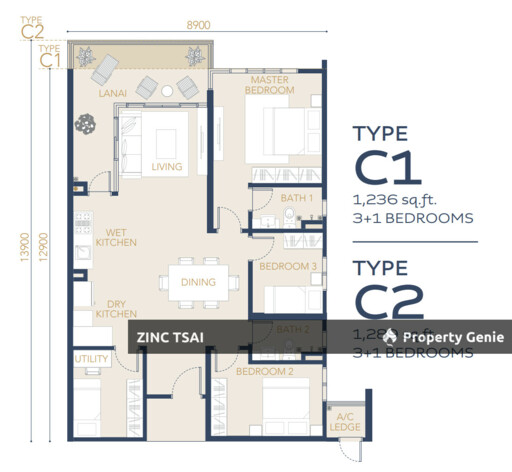 Bennington Residences {Save RM 58,000} 8 mins Drive to LRT Wangsa Maju