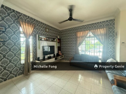 Taman Pelangi Indah @ Jalan Lawa / Double Storey Semi Detached / Gated Guarded