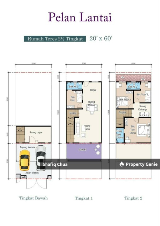 Freehold 2 & 2.5 Tingkat Teres @ Desa Salak Jaya, Salak Tinggi