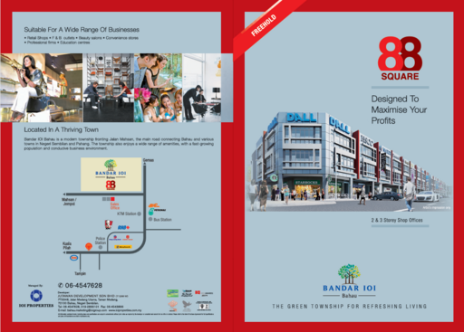 1 & 1 1/2 Light Industry at Bandar IOI Bahau (For Sale and For Rent)
