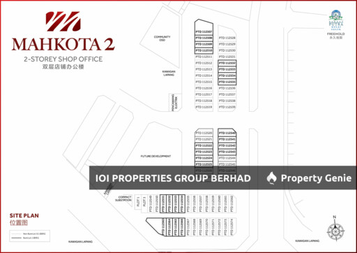 Mahkota 1&2, Bandar Putra Kulai