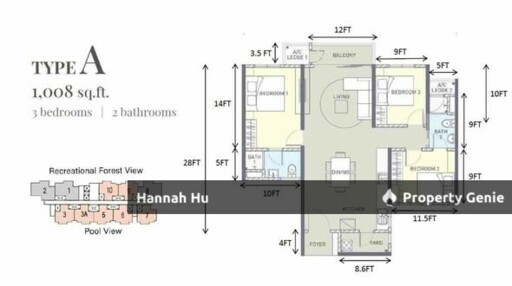 Trinity Wellessa Service Apartment
