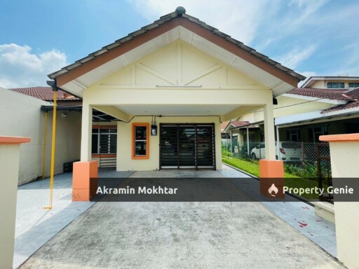 SEMI-D SINGLE STOREY (FULLY FURNISHED) TAMAN INDAH KLIA FOR SALE