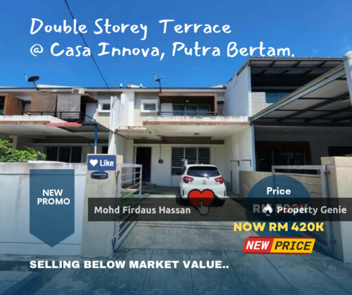 Below Market Value @ Casa Innova, Putra Bertam, Kepala Batas, Penang.