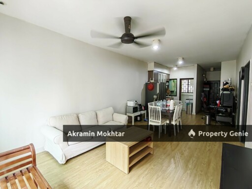 FREEHOLD, PARTIALLY FURNISHED & 1 PARKING -: PURI AIYU CONDOMINIUM , SEKSYEN 22, SHAH ALAM