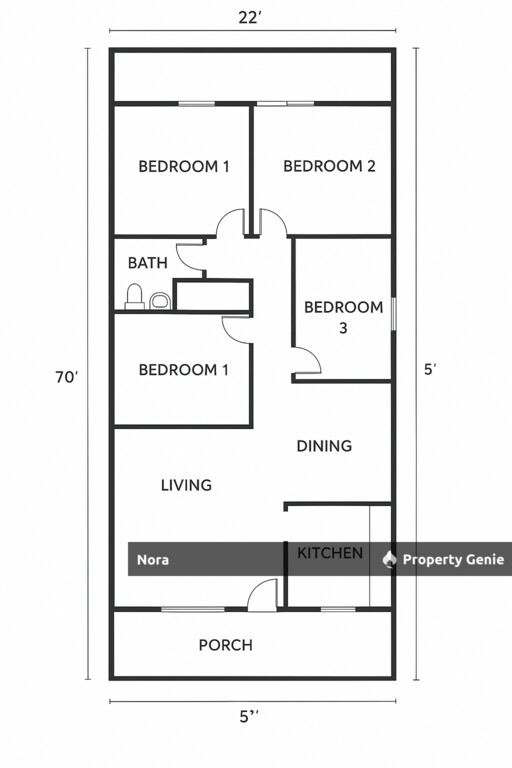 Camelia Court, Nilai Impian – Ground Floor Apartment (Non-Bumi) Untuk Dijual