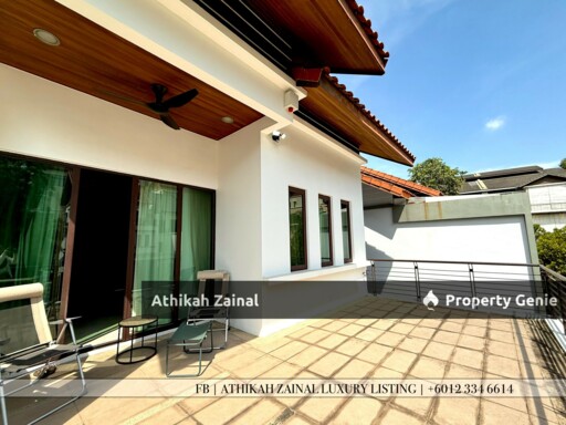 Kiara View, Sri Hartamas. Stunning 2.5 Storey Semid With Great Water Features.