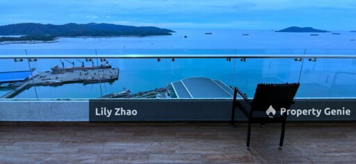 Exclusive Full Sea View Triplex Resort Penthouse For Sale, 3,701 Sf, Signal Hill, Kota Kinabalu City, Sabah.
