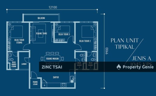 Residensi Selangorku Begonia Eco Majestic Semenyih Freehold Apartment Auction | 3R3B | Save RM 77K