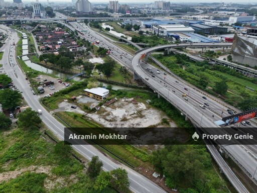【50,000sf Commercial Land】Shah Alam Sek 16 I-City Padang  Jawa beside Federal Highway near Klang