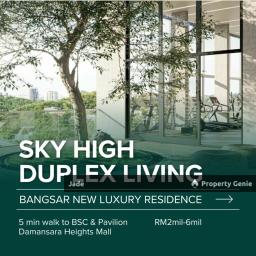 3,714sf Freehold Duplex Corner Suite @ One Eleven Menerung Bangsar