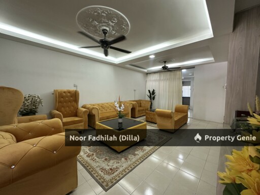 Double Storey House Taman Matahari Indah Depan Surau Booking 1K Full Loan