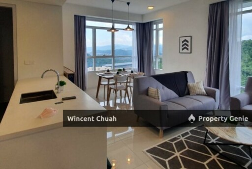 The Ridge @ KL East Melawati, Fully Furnished Facing Mountain