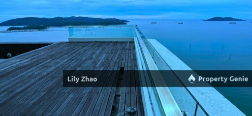 Exclusive Full Sea View Triplex Resort Penthouse for Sale, 6,016 sf @Signal Hill, Kota Kinabalu City, Sabah