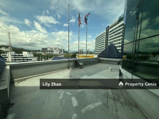 CORPORATE OFFICES SPACE 6,907 sf For Rent, Top Security, WISMA BSN, Next to Maybank HQ, in the Heart Kota Kinabalu City