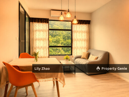 Jesselton Quay Airbnb Soho Suites for Rent, Fully Furnished 2Bed 1Bath, Kota Kinabalu City Centre, Sabah
